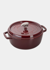 STAUB 6-QT. COCHON SHALLOW WIDE ROUND COCOTTE