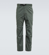 Snow Peak Green Fire-resistant Down Trousers In Forestgreen