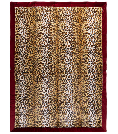 Etro Leopard-print And Paisley Throw