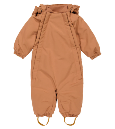 Liewood Baby Lin Snowsuit In Tuscany Rose