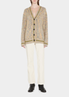 Re/done 70s Pocket Loose Flared Jeans In Vintage Ivory