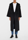 Totême Toteme Signature Wool And Cashmere Coat In Black 200