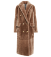 BLANCHA REVERSIBLE SHEARLING AND LEATHER COAT