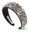 JENNIFER BEHR LIANA EMBELLISHED SILK HEADBAND