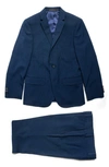 ANDREW MARC ANDREW MARC KIDS' BLUE CHECK SUIT