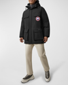 Canada Goose Mens Black Expedition High-neck Shell-down Parka Jacket Xl In Black
