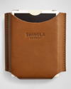 Shinola Unisex Playing Cards In Leather Case