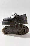 Dr. Martens' Bethan Mary Jane Shoes In Black Polished Smooth Leather In Black