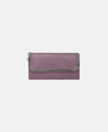 Stella Mccartney Falabella Continental Wallet In Amethyst