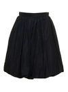 Patou Skirt With Zip. In Nero