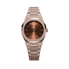 D1 Milano Watch Ultra Thin Bracelet 34 Mm In Brown