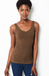 Jjill J.jill Perfect Reversible Tank In Mahogany