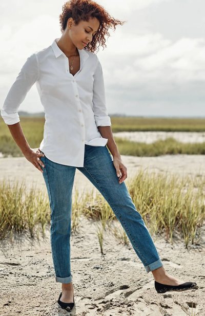 Jjill J.jill Classic White Shirt