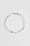 Jjill J.jill Sterling Silver Bangles In Silver