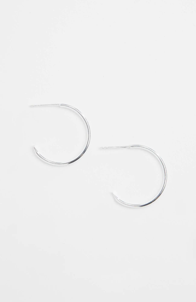 Jjill J.jill Sterling Silver Hoops