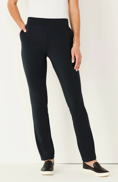 Jjill J.jill Pure Jill Affinity Slim-leg Pants In Deep Blue