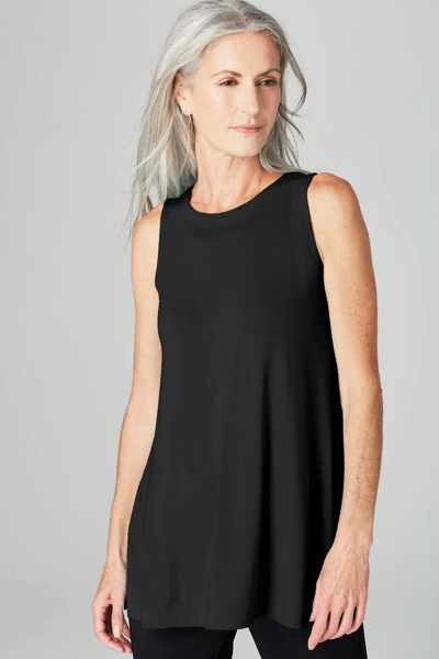 Jjill J.jill Wearever Layering Tank In Black