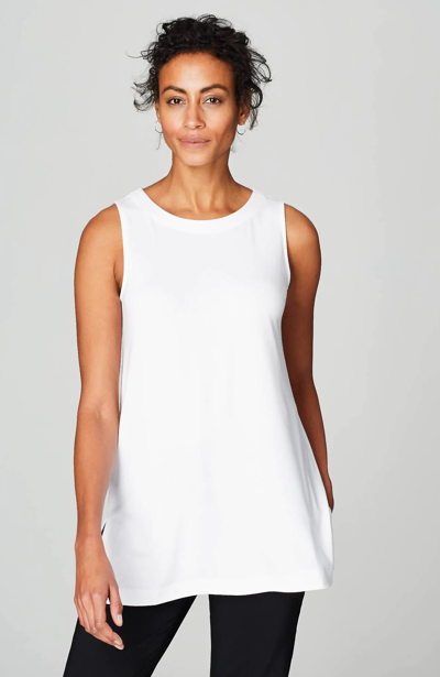 Jjill J.jill Wearever Layering Tank In White