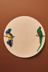ALEPEL BIRD AND OLIVE PLACEMATS, SET OF 2