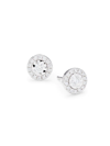 Saks Fifth Avenue Women's 14k White Gold & 0.54 Tcw Diamond Stud Earrings In White Gold
