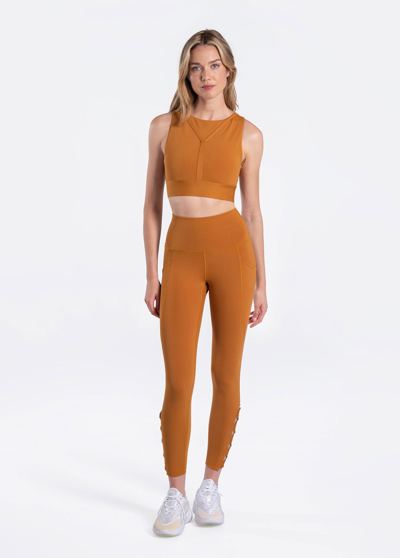 Lole Union Ankle Leggings In Pecan