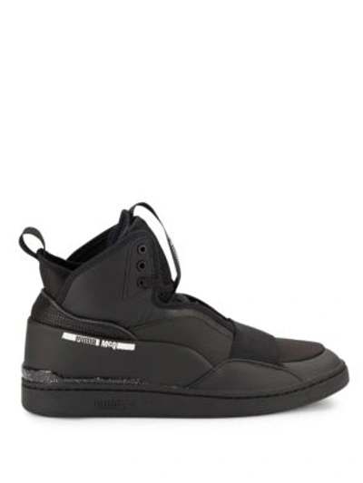 Puma Lace-up Style Trainers In Black