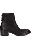 Marsèll Black Leather Ankle Boots