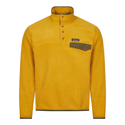 Patagonia Synch Snap Fleece - Cabin Gold In Yellow