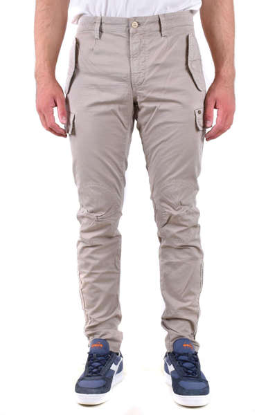 Mason's Men's Beige Other Materials Pants In Grey,brown