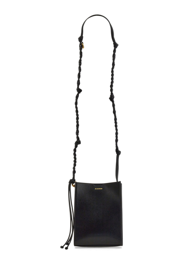 Jil Sander Borsa A Tracolla Tangle In Black