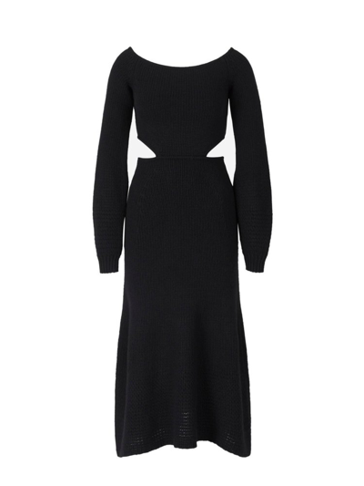 Chloé Black Dress With Cut-outs In New