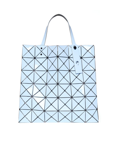 Bao Bao Issey Miyake Lucent Geometric Panelled Tote Bag In Lt Blue X Lavander