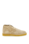 AGNONA SUEDE LEATHER 'CHUKKA' LACE-UP SHOES