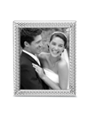 Reed & Barton Watchband Silver-plated 8" X 10" Photo Frame In Metallic And Silver Plate