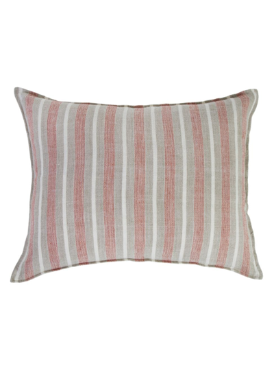 Pom Pom At Home Montecito Striped Pillow In Terra Natural