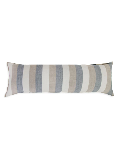 Pom Pom At Home Monterey Tri-color Body Pillow In Ocean Natural