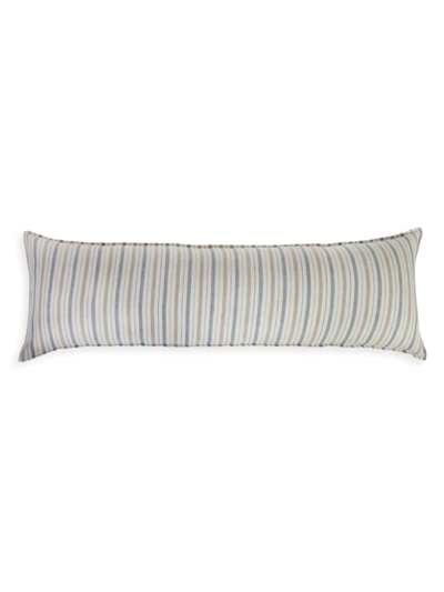 Pom Pom At Home Naples Striped Body Pillow In Ocean Natural