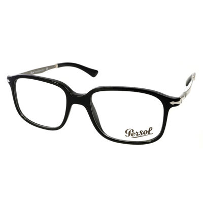 Persol Demo Rectangular Mens Eyeglasses Po3246v 95 51 In Black