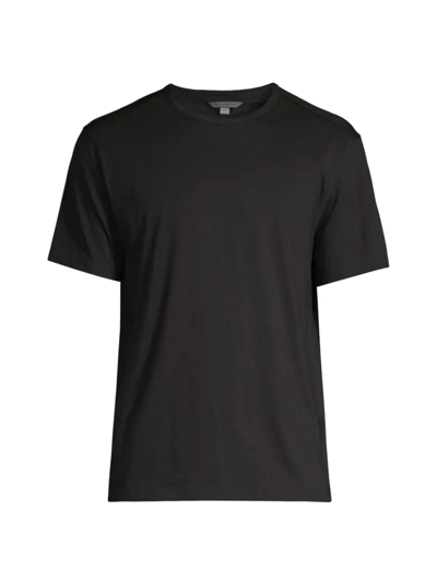 John Varvatos Regular Fit Crewneck T-shirt In Black