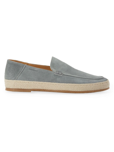 PAUL STUART MEN'S ST. CROIX SUEDE LOAFER ESPADRILLES