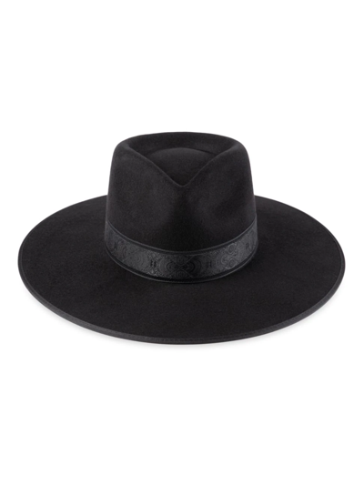 Lack Of Color Women's Noir Rancher Special Wool Hat In Black