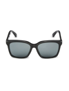 Gucci Symbols 56mm Square Sunglasses In Black