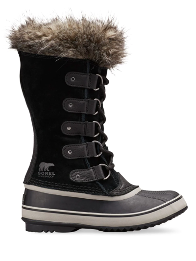 SOREL WOMEN'S JOAN OF ARCTIC SUEDE & FAUX-FUR SNOW BOOTS