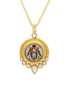Gurhan Women's Muse 24k & 22k Yellow Gold & Diamond Micro-mosaic Pendant Necklace