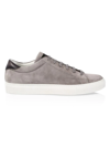 To Boot New York Men's Pacer Suede Runner Sneakers In Cement Anthracite