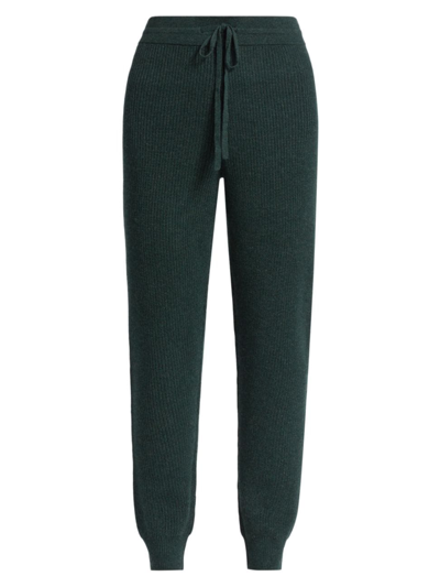 Splendid Maribelwool-cashmere Pants In Green