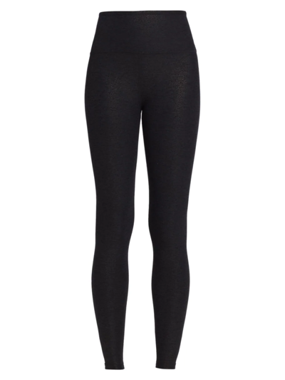 Beyond Yoga High Waisted Midi Legging In Black