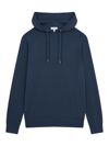 Reiss Holland Wool Knit Hoody In Bright Airforce