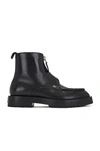 GIVENCHY SQUARED ZIP ANKLE BOOT