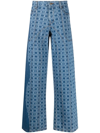 AHLUWALIA PRIYA WIDE-LEG JEANS